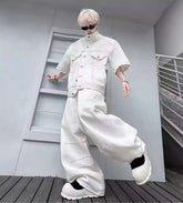 Men's Japanese Denim Relaxed Fit Set